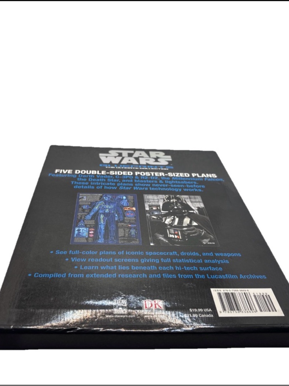 Star Wars Blueprints The Ultimate Collection Double Sided Posters (Set of 5) - Picture 2 of 4